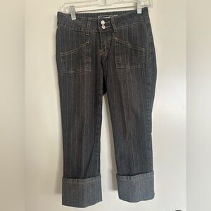 R4R Capri jeans / Y2K capri shorts / jeans shorts size 1